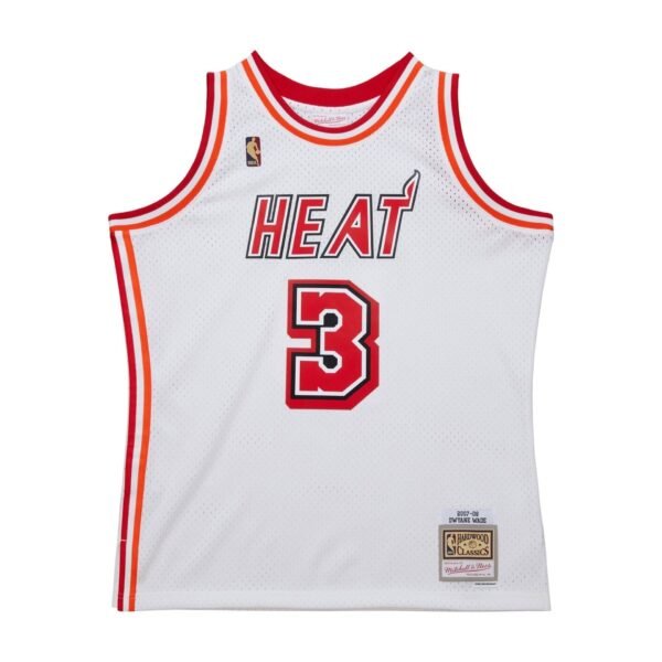 Mitchell & Ness - NBA Swingman Jersey - Miami Heat - Dwyane Wade - 2007-2008 - White