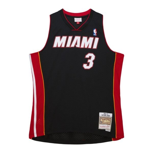 Mitchell & Ness - NBA Swingman Jersey - Miami Heat - Dwyane Wade - 2012 - Black