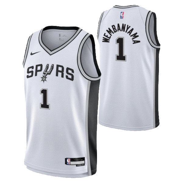 Victor Wembanyama San Antonio Spurs Road NBA Jersey Nike - Jeugd