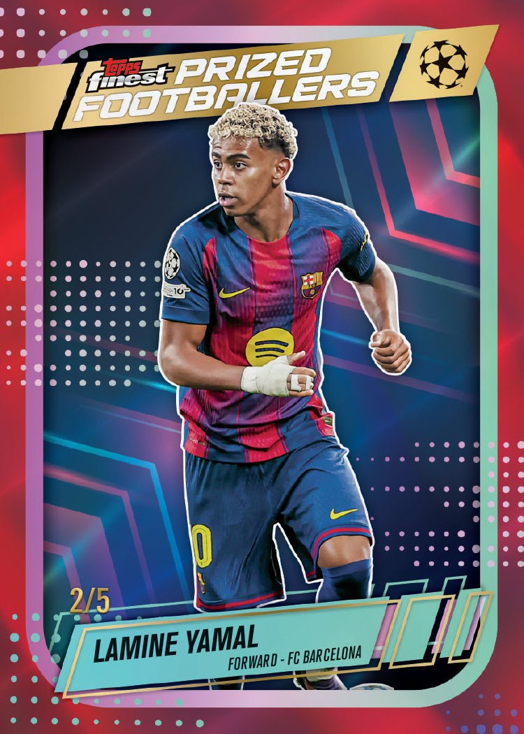 Topps Finest UEFA Champions League 2025-26 Hobby Box - Image 8