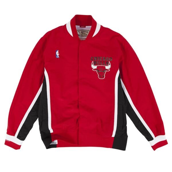 Chicago Bulls NBA Authentic Warm Up Jacket 1992-1993 Red Mitchell & Ness