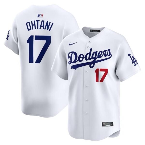 Ohtani Betts Freeman Skubal Los Angeles Dodgers MLB Home Limited Jersey Nike