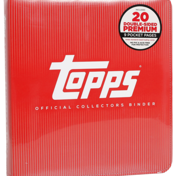 Topps Official Collectors Binder Red