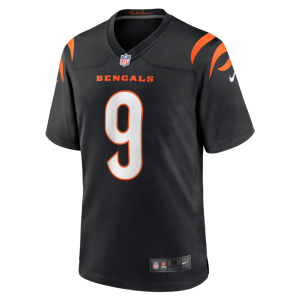 Joe Burrow Cincinnati Bengals Home Black NFL Game Jersey Nike