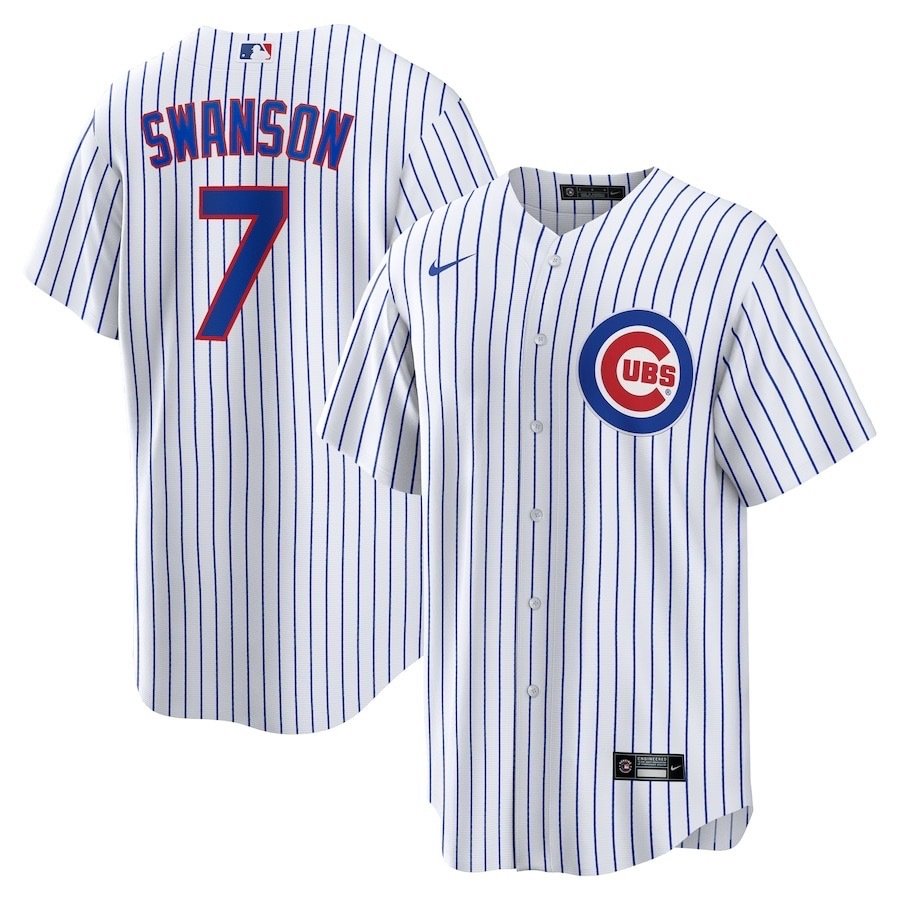 Chicago Cubs Crow-armstrong Sandburg Hoerner MLB Core Foundation Jersey Fanatics - Image 3
