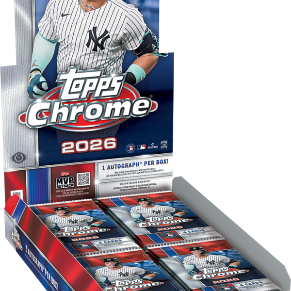 Topps Chrome Baseball 2026 Hobby Box