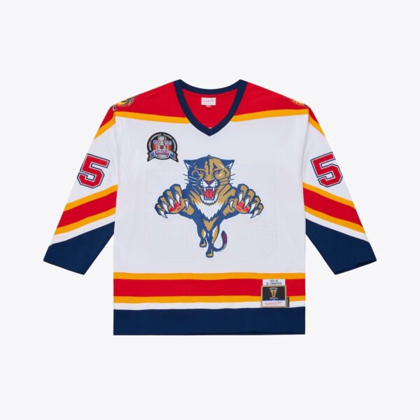 Ed Jovanovski Florida Panthers NHL 1995-96 White Power Play Jersey Mitchell & Ness