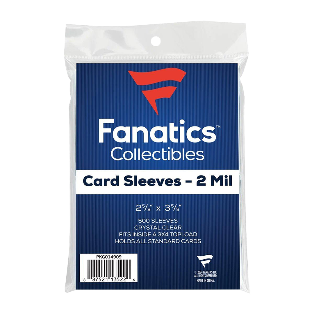 Fanatics Collectibles Soft Sleeves 500 Pieces