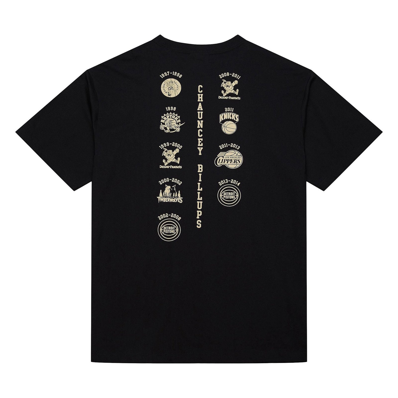 Mitchell & Ness - Hall of Fame Premium SS Tee Multi - Chauncey Billups - Image 2