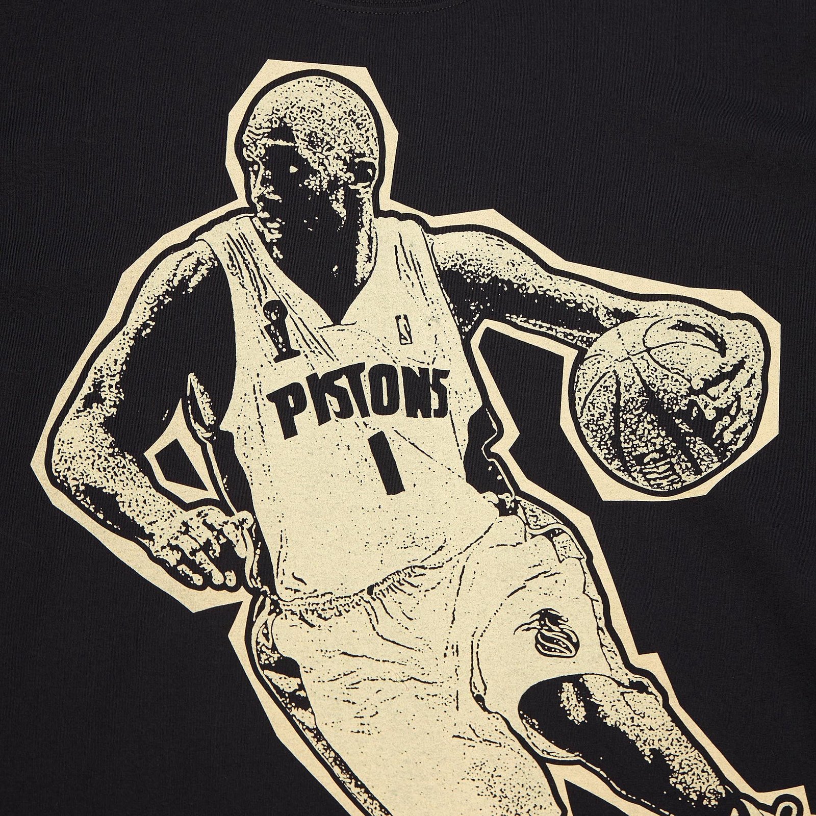 Mitchell & Ness - Hall of Fame Premium SS Tee Multi - Chauncey Billups - Image 3