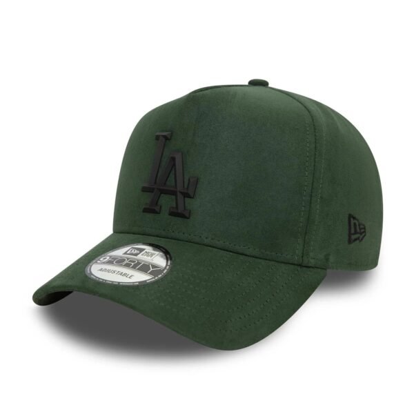 Los Angeles Dodgers MLB Eframe Suede Snapback New Era Green