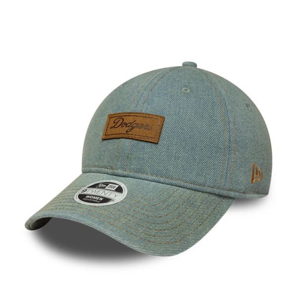 Los Angeles Dodgers Women Denim 9TWENTY Strapback New Era Light Blue