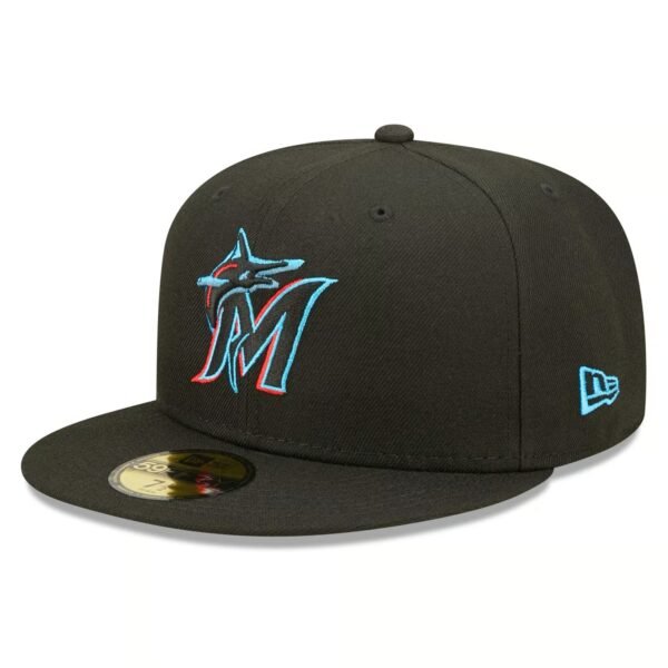 Miami Marlins MLB AC Perf 59FIFTY Fitted New Era Black