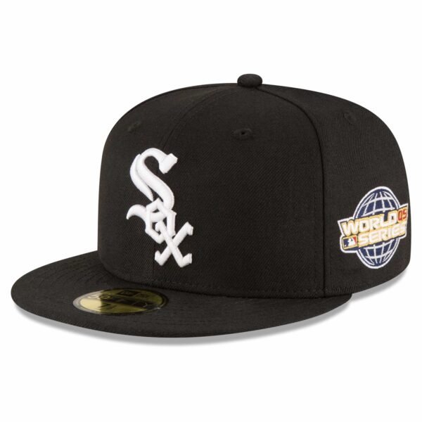 Chicago White Sox MLB World Series Wool 59FIFTY Fitted New Era Black