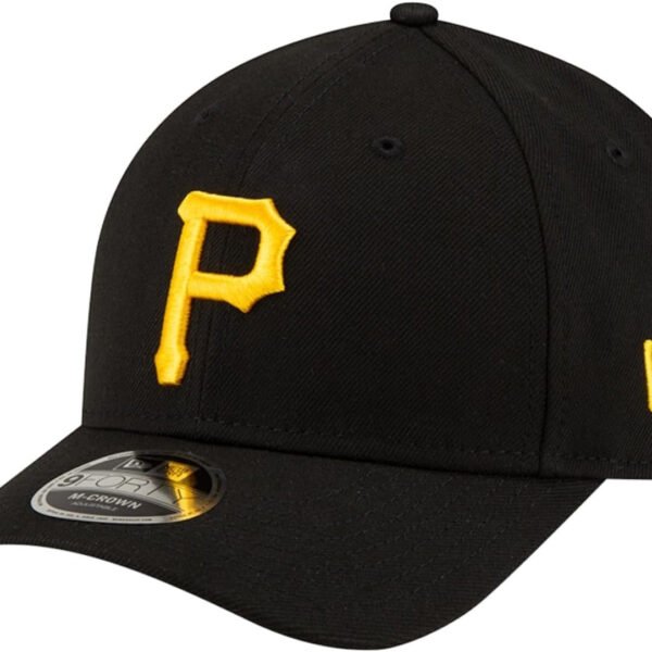 Pittsburgh Pirates MLB 9FORTY M Crown Snapback New Era Black/Yellow
