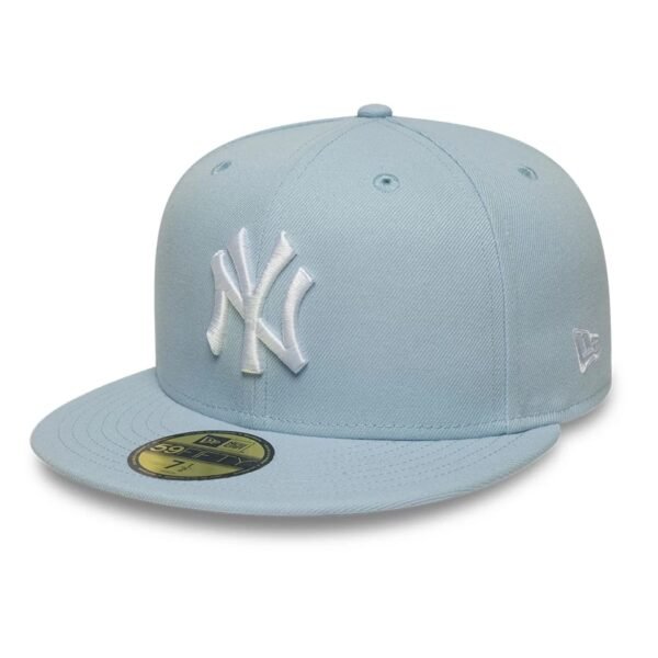 New York Yankees MLB League Essential 59FIFTY Fitted Cap New Era Light Blue