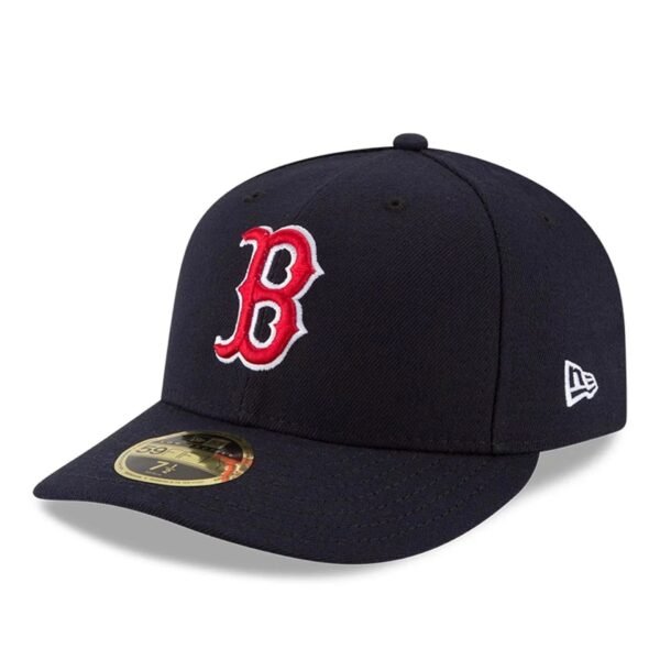 Boston Red Sox MLB 59FIFTY Low Profile Fitted New Era Navy/Red