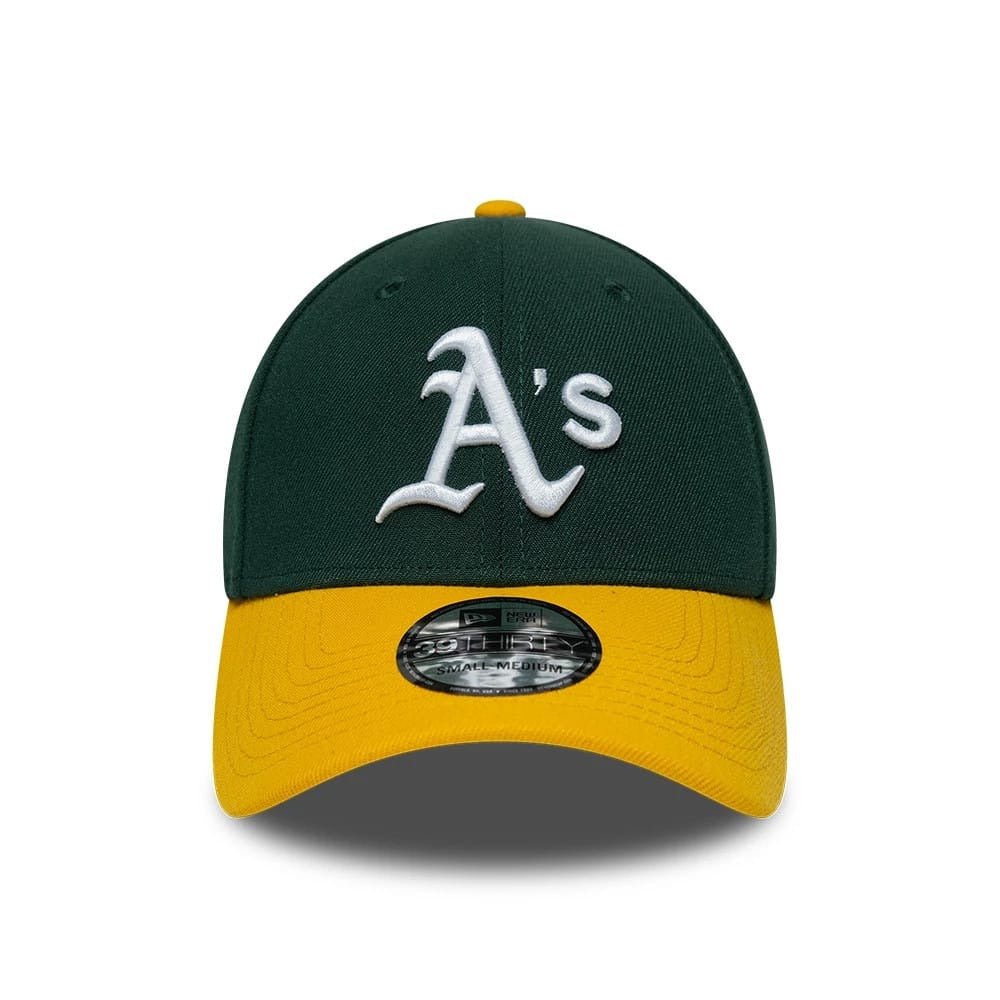 Oakland Athletics MLB Classic 39THIRTY Fitted Green/Yellow - Image 3
