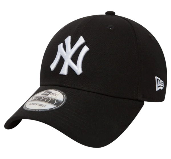 New York Yankees MLB League Essential 9FORTY Strapback New Era Black/White