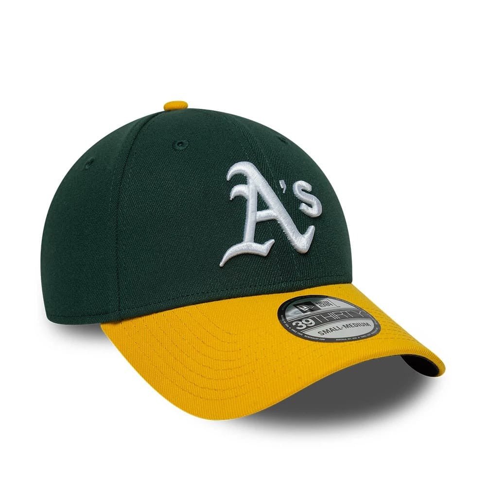 Oakland Athletics MLB Classic 39THIRTY Fitted Green/Yellow - Image 2
