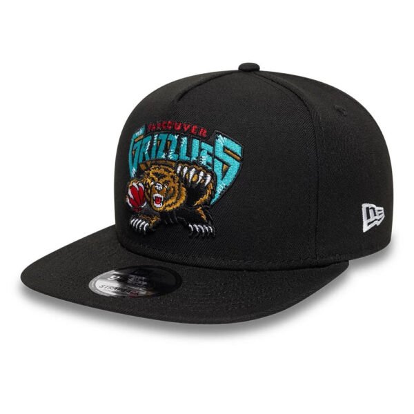 Vancouver Grizzlies NBA Hardwood Classic 9FIFTY A-Frame Snapback New Era Black