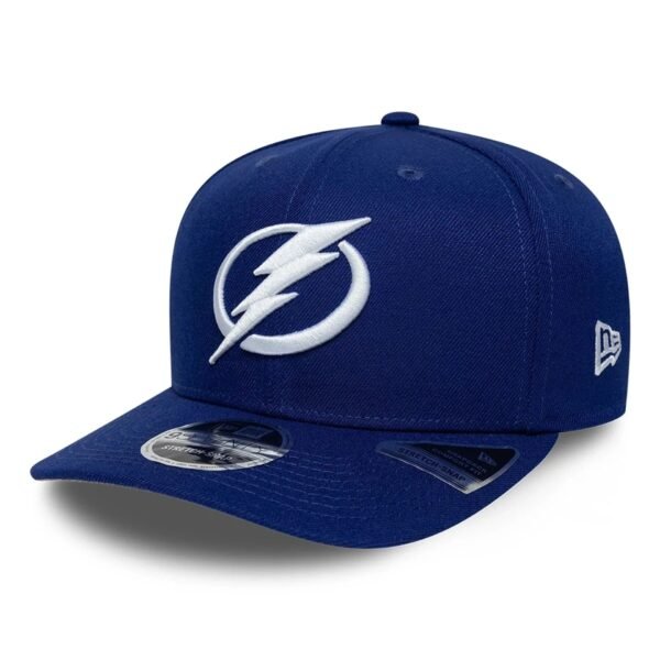 Tampa Bay Lightning NHL Team 9Seventy Stretch Snap New Era Blue