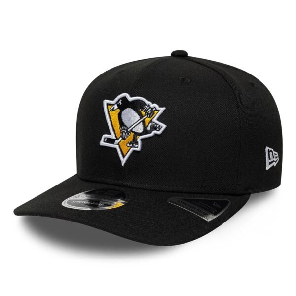 Pittsburgh Penguins NHL Team 9Seventy Stretch Snap New Era Black
