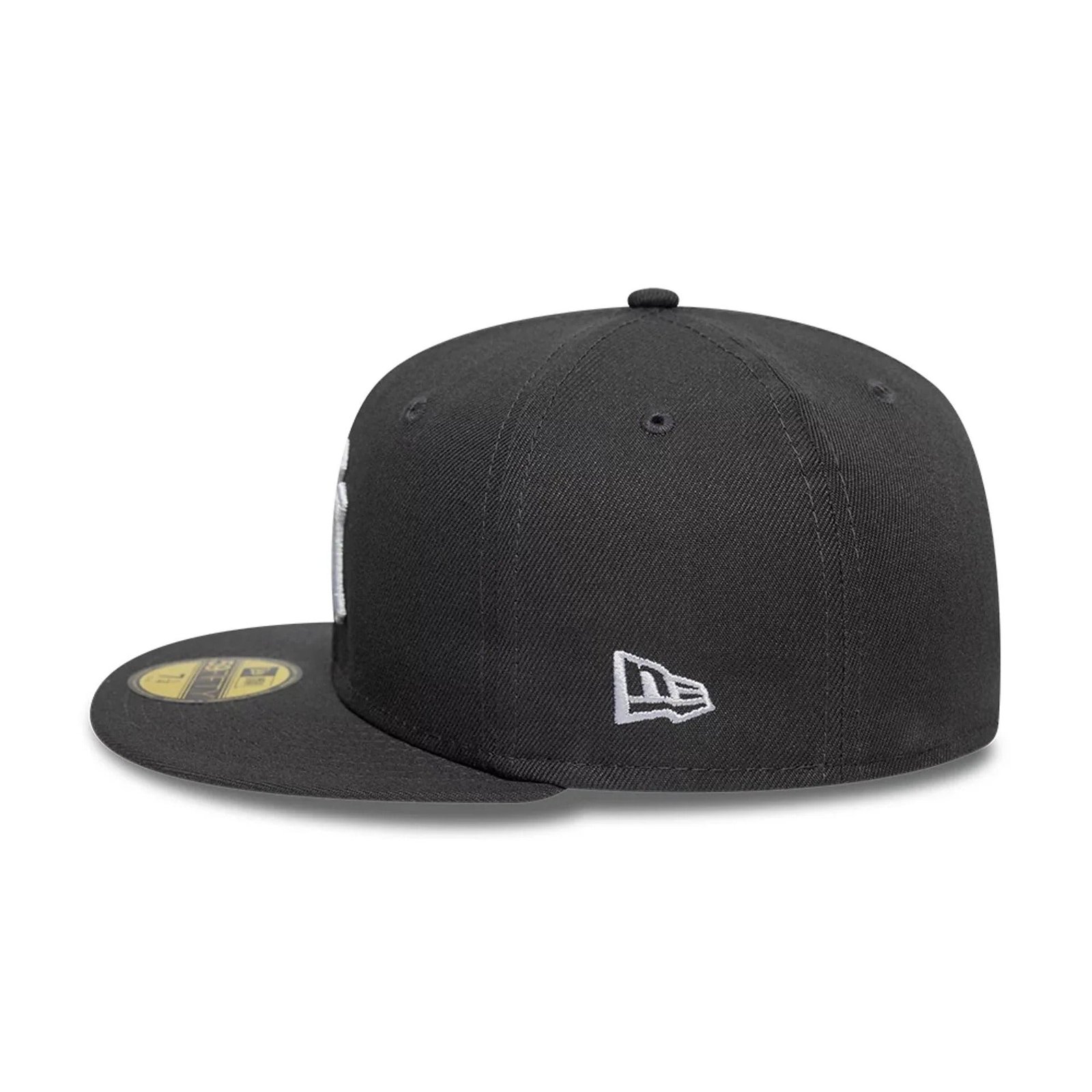 New York Yankees MLB Basic 59Fifty Fitted New Era Grey/White - Image 4