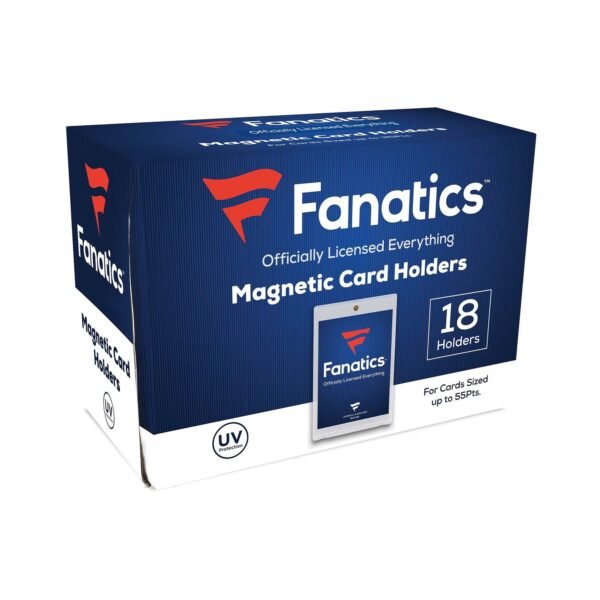 Fanatics Collectibles Magnetic Card Holders 55pts 18 Pieces