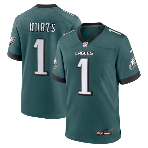 Jalen Hurts Philadelphia Eagles Home 2026 NFL Game Jersey Nike