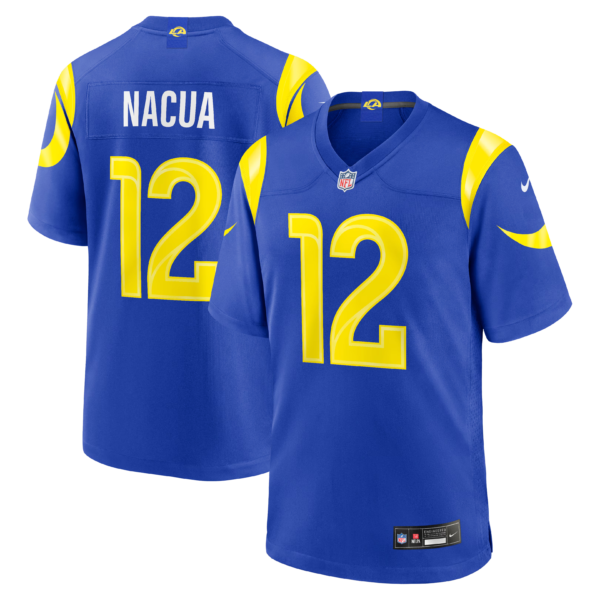 Puka Nacua Los Angeles Rams Home NFL Game Jersey Nike