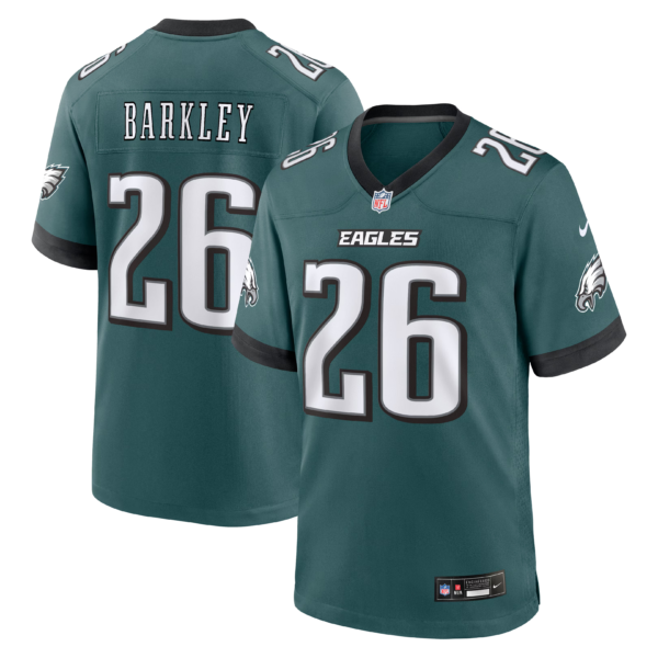 Saquon Barkley Philadelpia Eagles 2026 Home NFL Game Jersey Nike