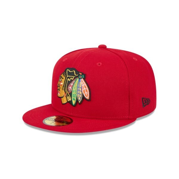Chicago Blackhawks NHL 59FIFTY Basic Fitted New Era Red