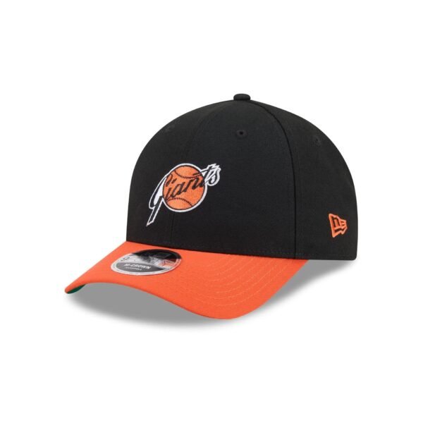San Francisco Giants MLB26 Hall of Fame 9FORTY M Crown Snapback New Era Black/Orange