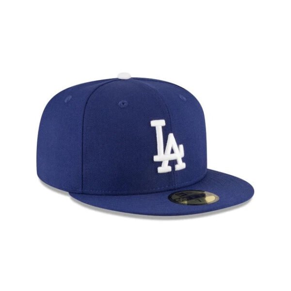Los Angeles Dodgers MLB World Series Wool 59FIFTY Fitted New Era Blue