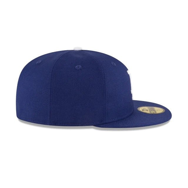 Los Angeles Dodgers MLB World Series Wool 59FIFTY Fitted New Era Blue - Image 2