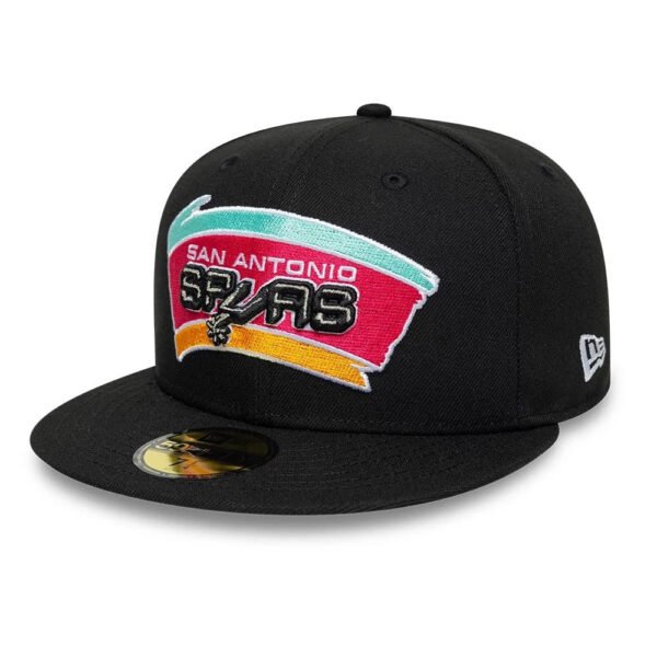 San Antonio Spurs NBA Hardwood Classic 59FIFTY Fitted New Era Black