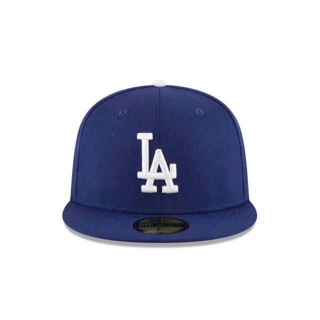 Los Angeles Dodgers MLB World Series Wool 59FIFTY Fitted New Era Blue - Image 6