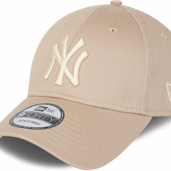 New York Yankees MLB League Essential 9FORTY Strapback New Era Cam/Stone