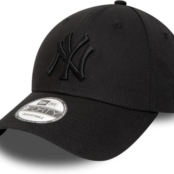New York Yankees MLB League Essential 9FORTY Strapback New Era Black/Black