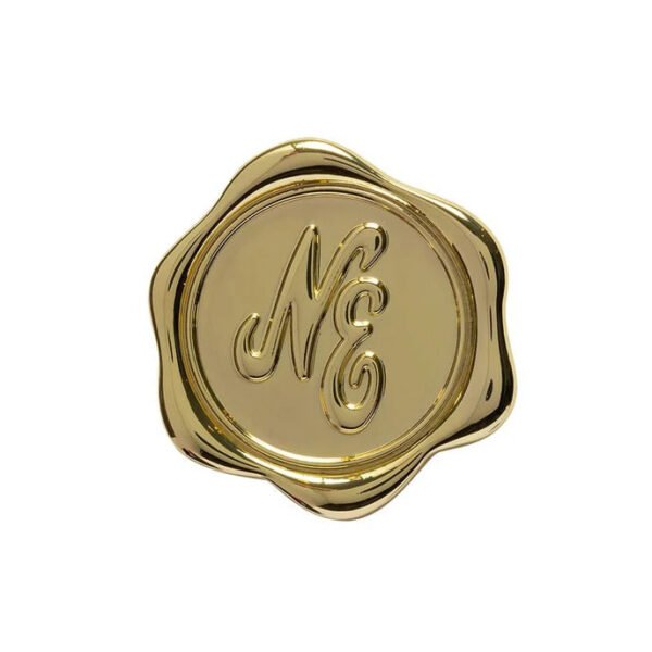 New Era Stamp Pin Badge Gold