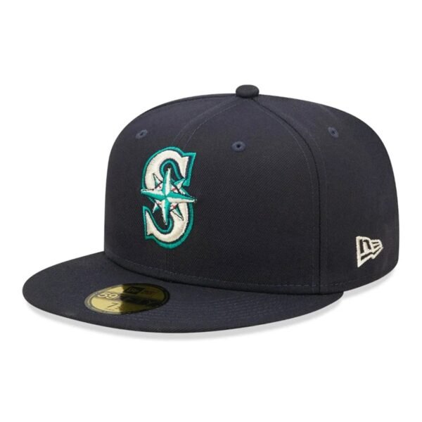 Seattle Mariners MLB AC Perf 59Fifty Fitted New Era Navy Blue