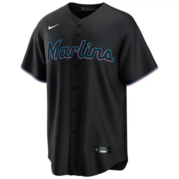 Miami Marlins MLB Road Game Jersey Nike
