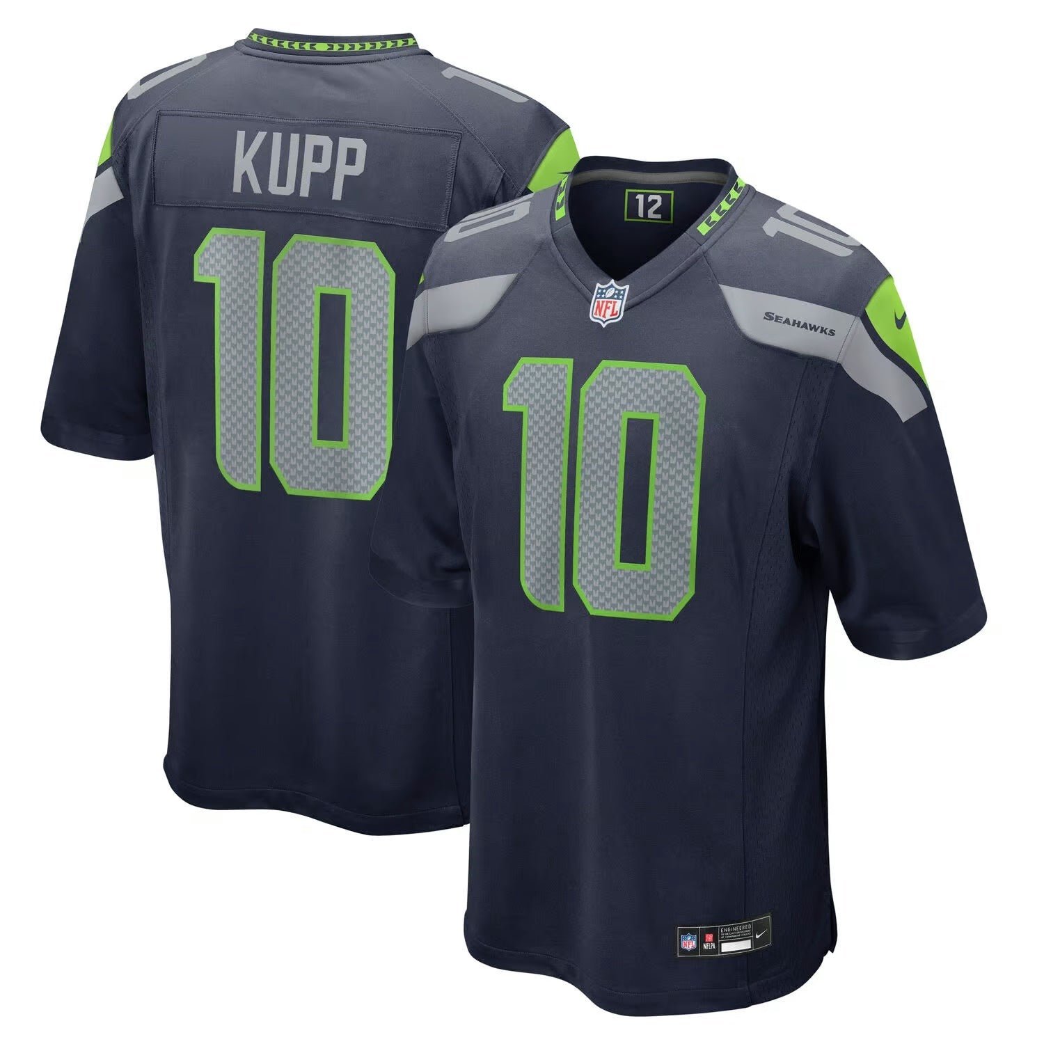 Cooper Kupp Seattle Seahawks Home NFL Game Jersey Nike