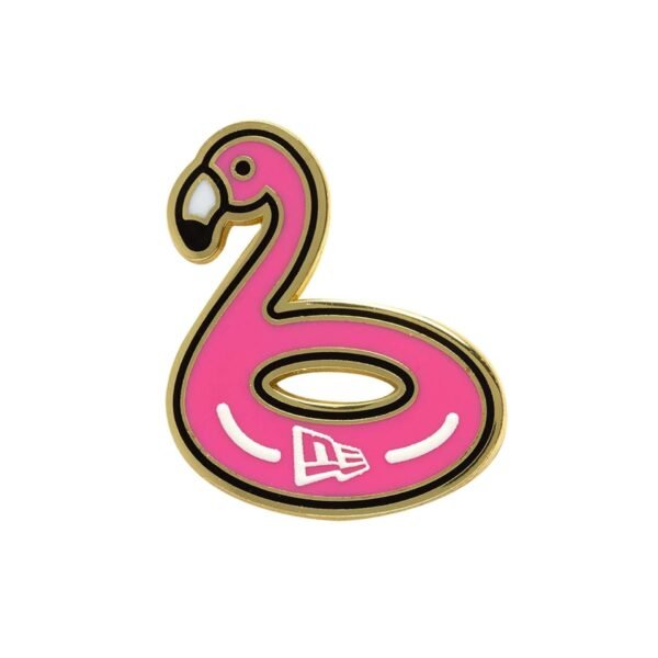 New Era Flamingo Pin Badge Pink