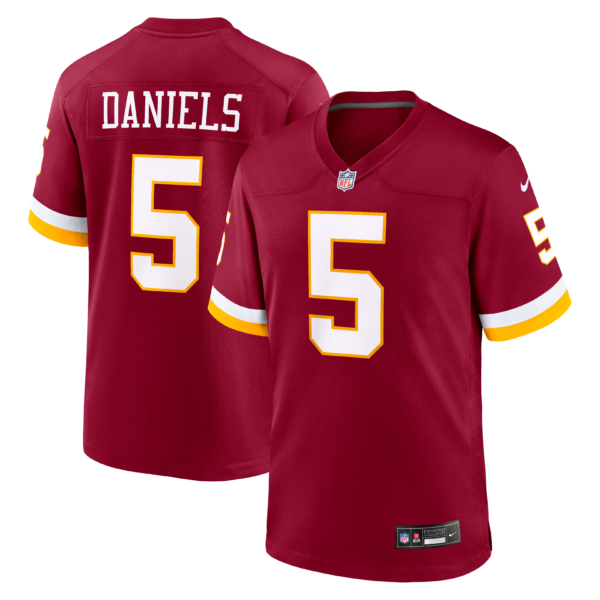 Jayden Daniels Washington Commanders 2026 Home NFL Game Jersey Nike
