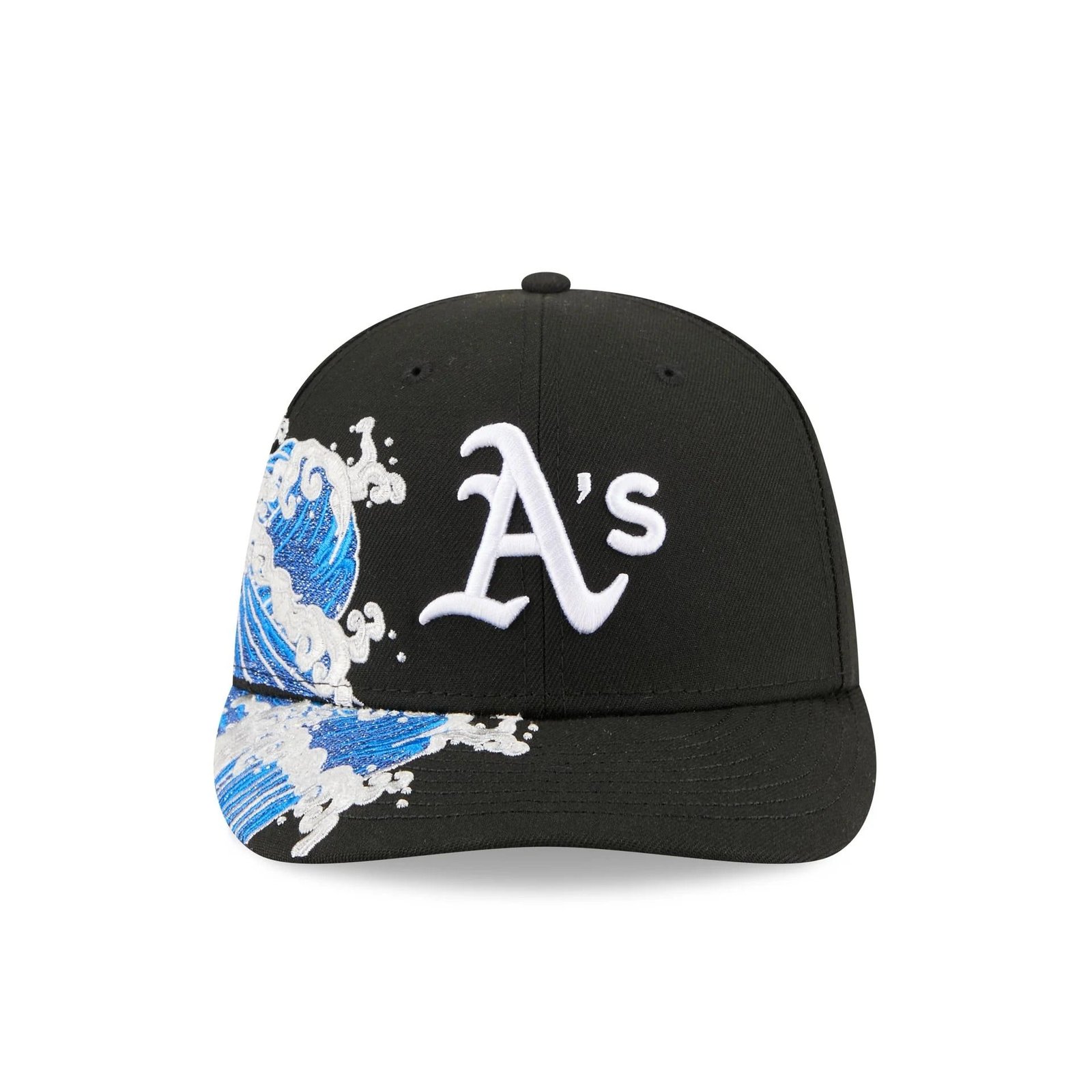 Oakland Athletics MLB Waves 59FIFTY Fitted New Era Black/White - Image 3