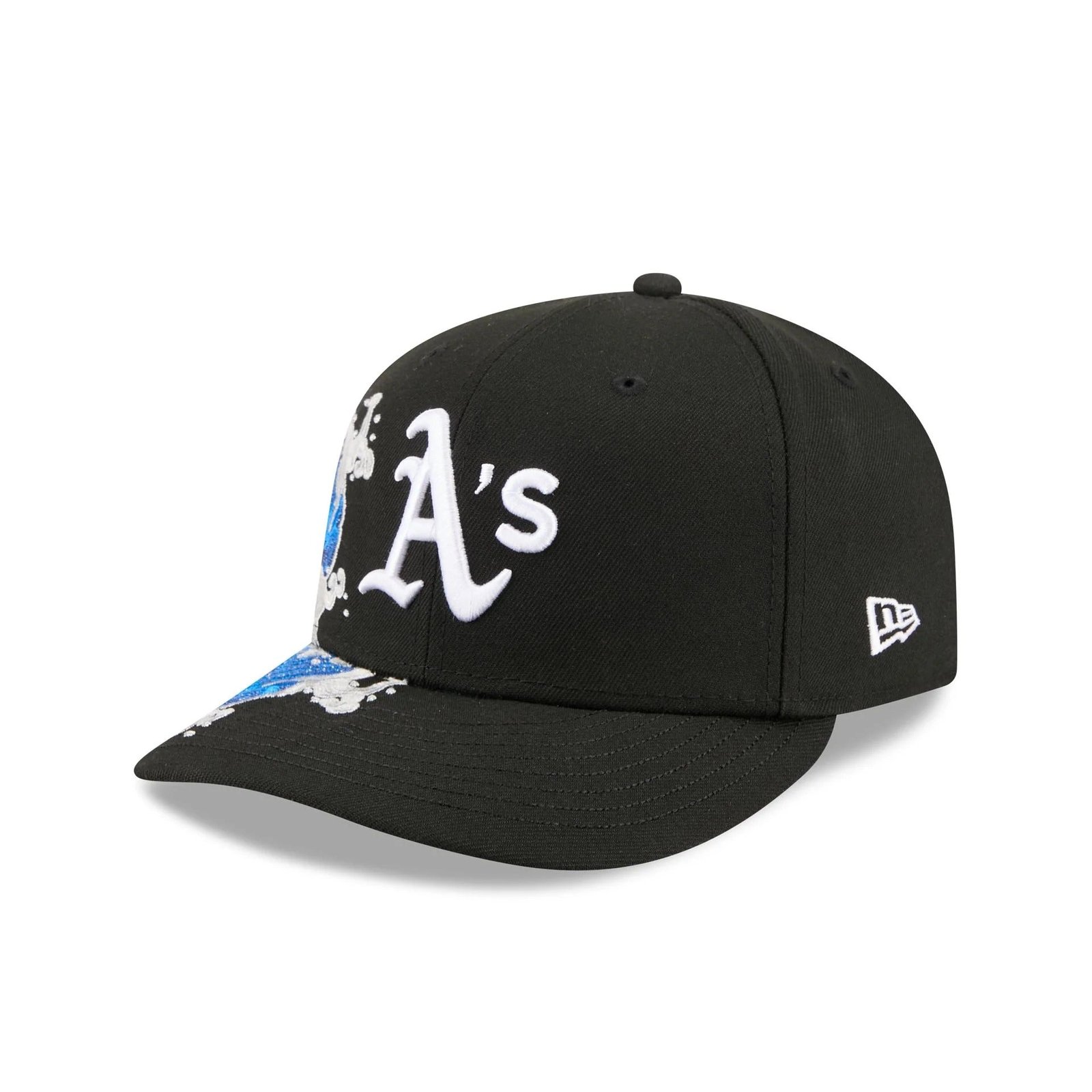 Oakland Athletics MLB Waves 59FIFTY Fitted New Era Black/White - Image 4