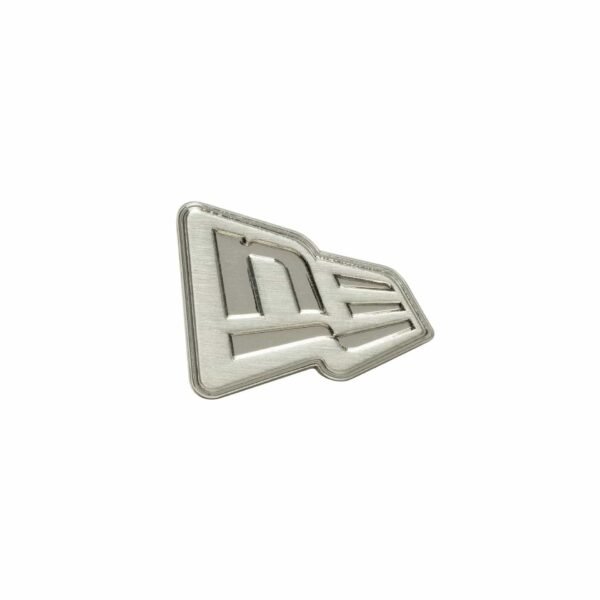 New Era Cap Flag Pin Badge Silver