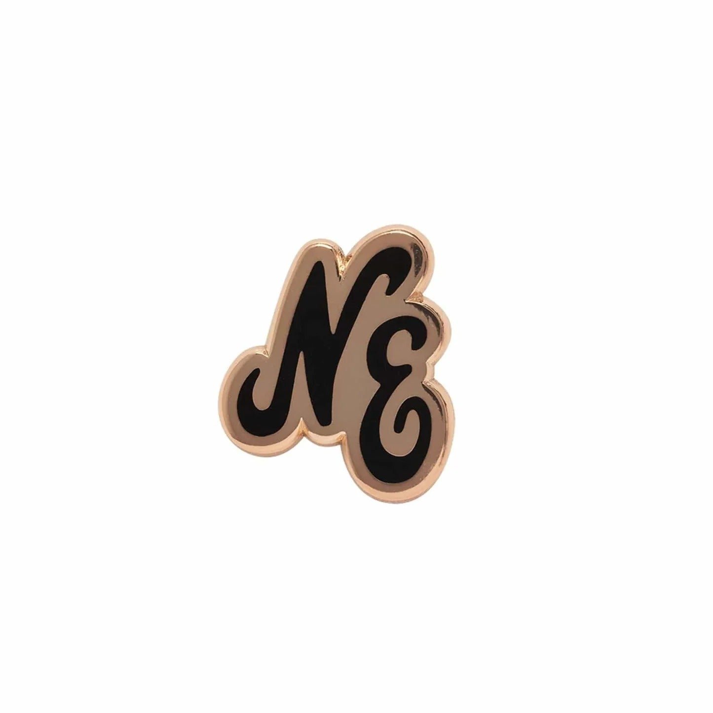 New Era Script Pin Badge Bronze